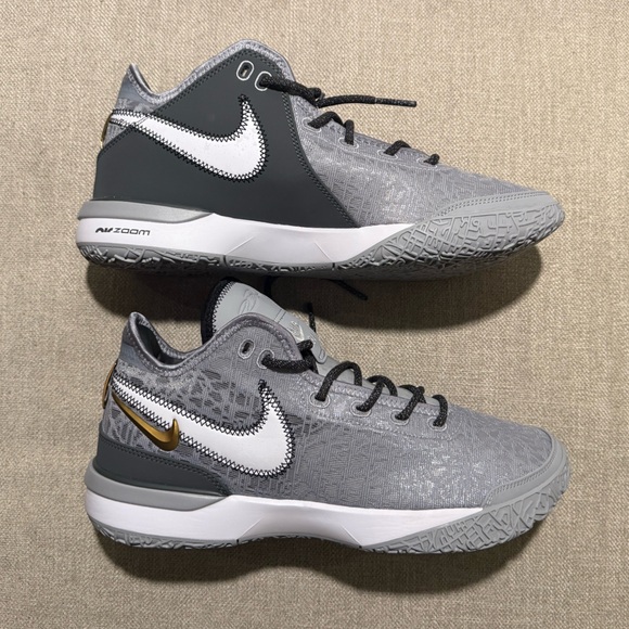 Nike Zoom Lebron NXXT Gen Wolf Grey/White-Iron Grey - Brand NEW! - Picture 1 of 6